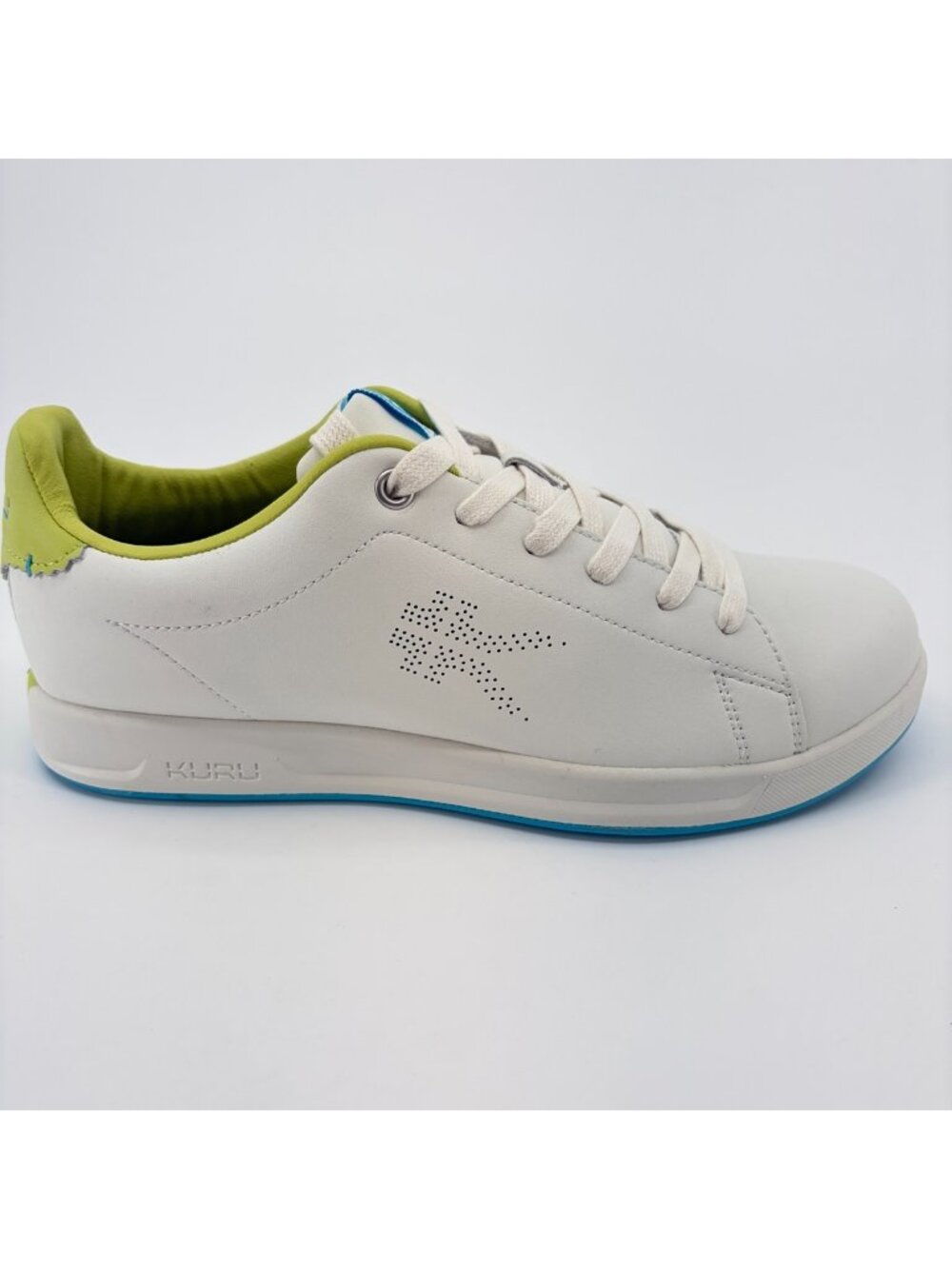 Kuru Roam Classic Court Womens Size 8.5 White Athletic Leather Shoes Sneakers
